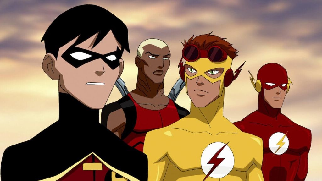 A still from Greg Weisman's animated DC series.