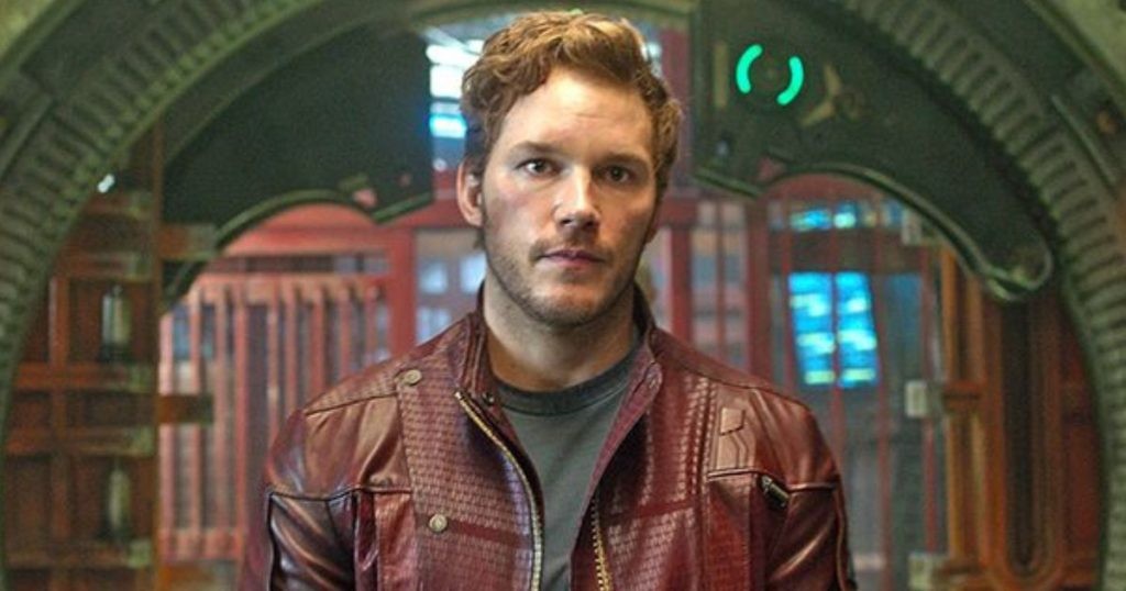 Chris Pratt as Star-Lord in a still from the MCU
