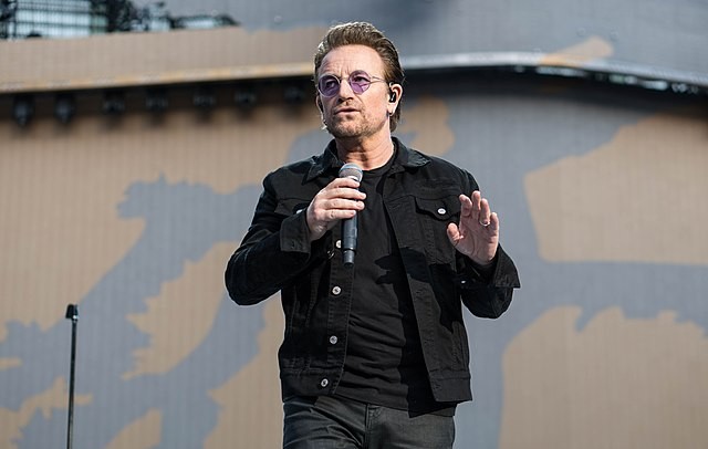 U2's Bono (Image: Wikimedia Commons)
