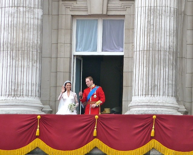 The Prince and princess of Wales