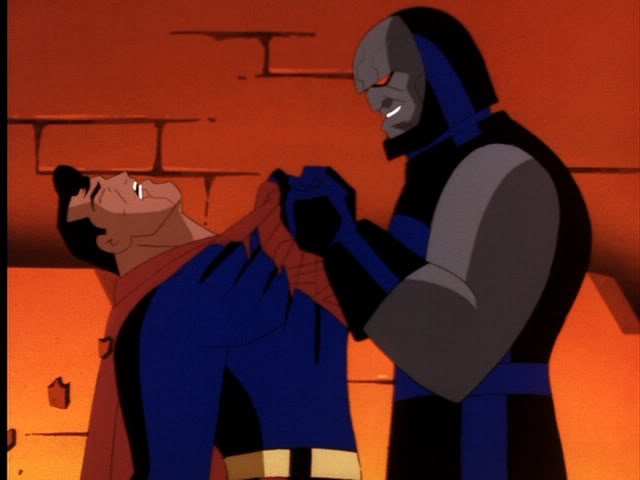 A still from Superman: The Animated Series