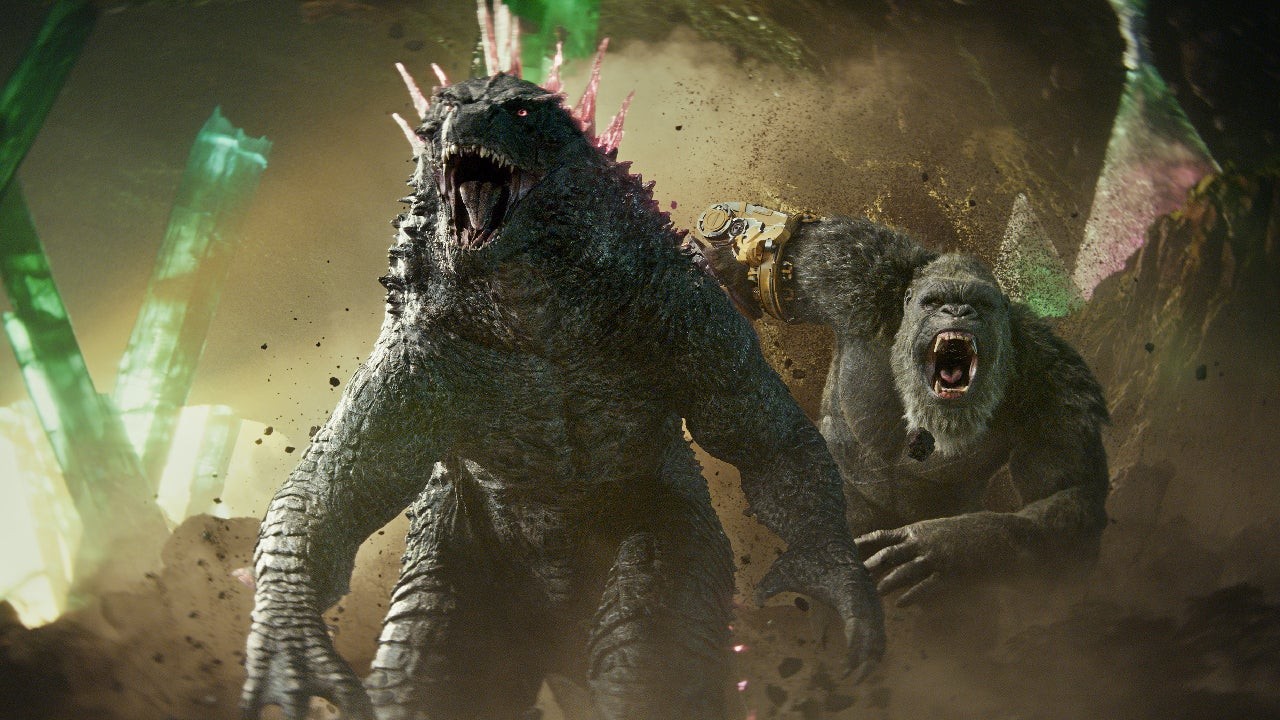 A still from Godzilla x Kong: The New Empire