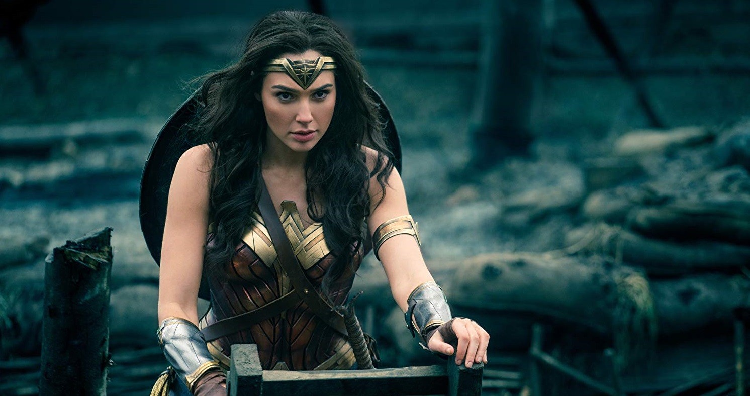 Gal Gadot as teh titular character in 2017's Wonder Woman