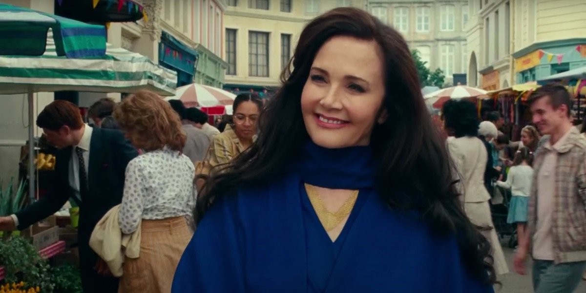 Lynda Carter made a cameo appearance as Asteria in Wonder Woman 1984