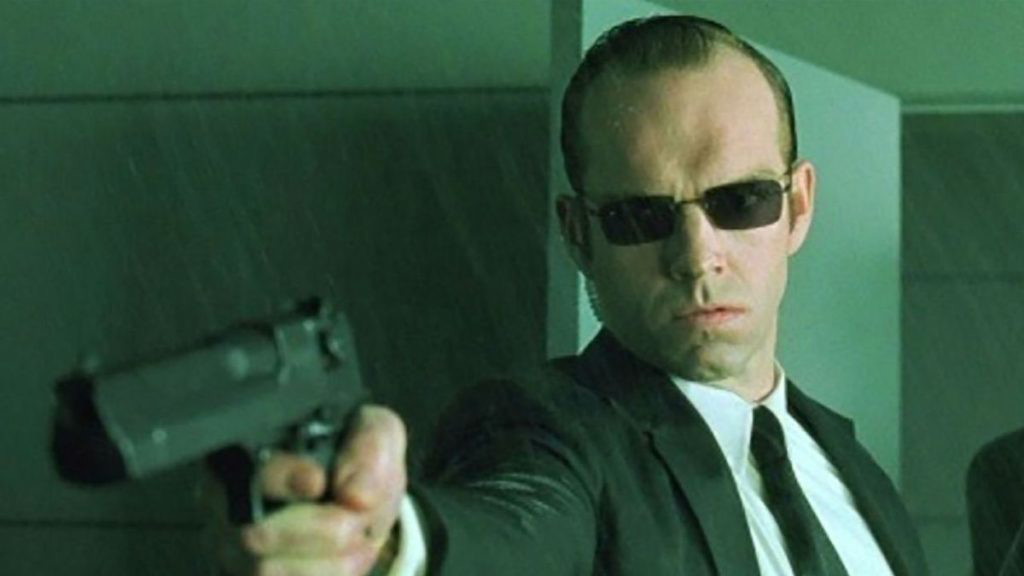 Hugo Weaving as agent Smith