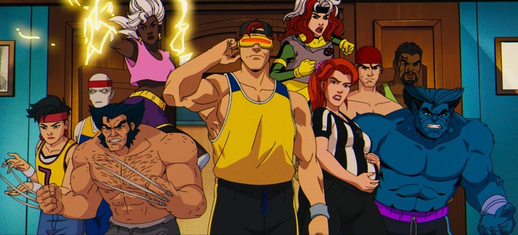 A still from The X-Men '97