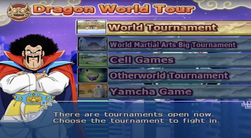 If Budokai Tenkaichi 3 could include so many different tournaments, then so can Sparking Zero.