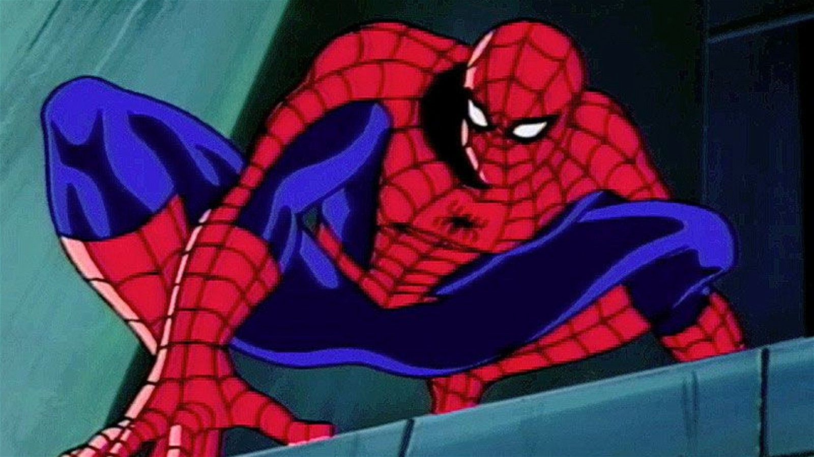 A still from Spider-Man: The Animated Series