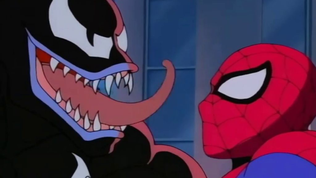 A still from Spider-Man: The Animated Series