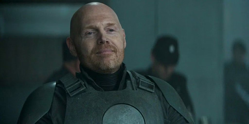 Bill Burr as Migs Mayfeld in The Mandalorian