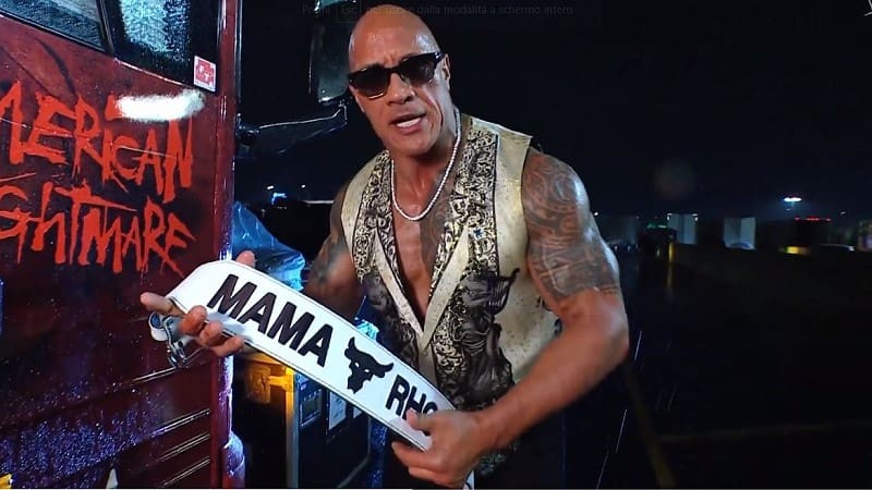 Dwayne Johnson whipped Cody Rhodes with belt referencing his mother