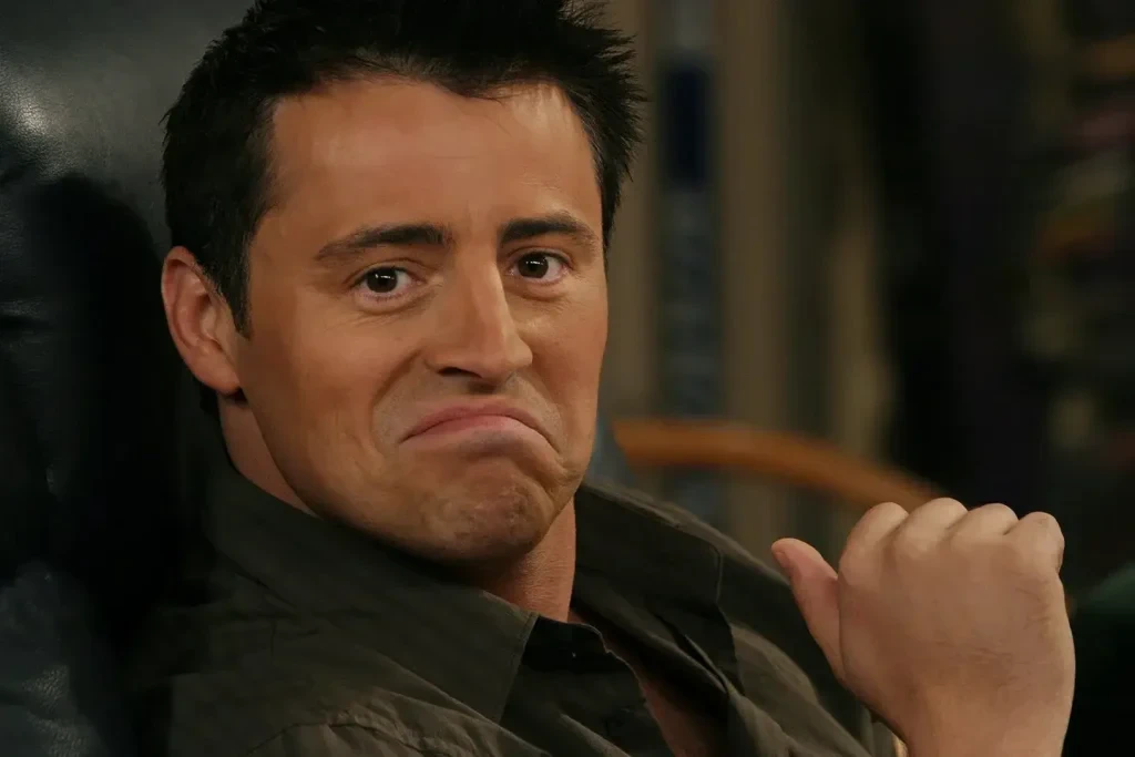 LeBlanc in his fan-favorite role of Joey.