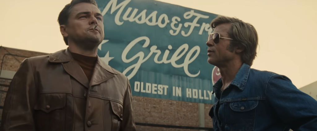 Screenshot from Once Upon A Time In Hollywood trailer