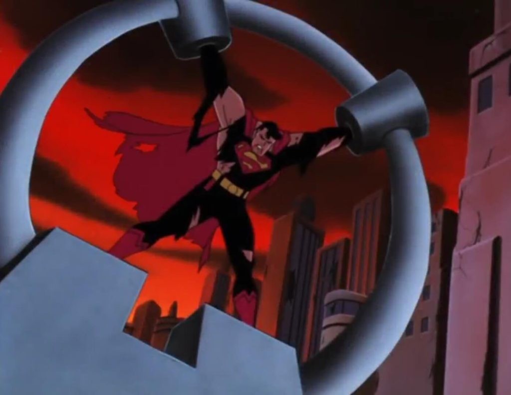 Not Batman, but an episode from Superman: The Animated Series is Timm's favorite.