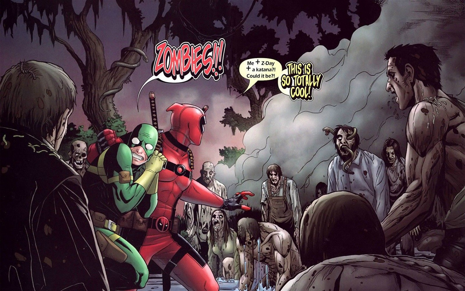 Zombie Deadpool in Marvel Comics