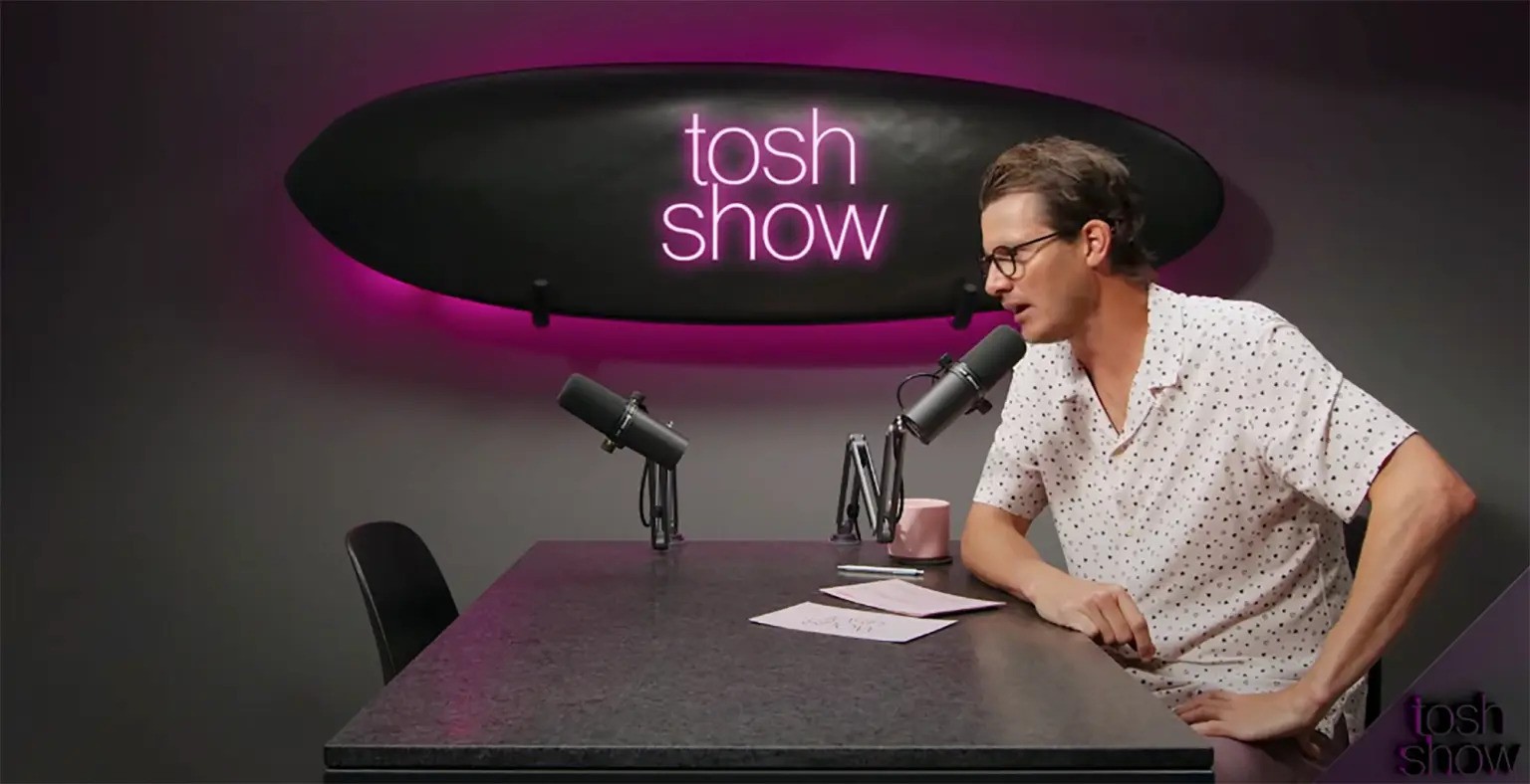 Daniel Tosh. Credit: Screengrab/Tosh Show/YouTube 