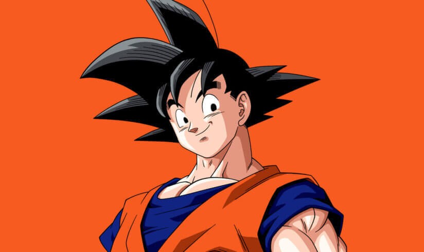 Goku normally in the Dragon Ball saga.