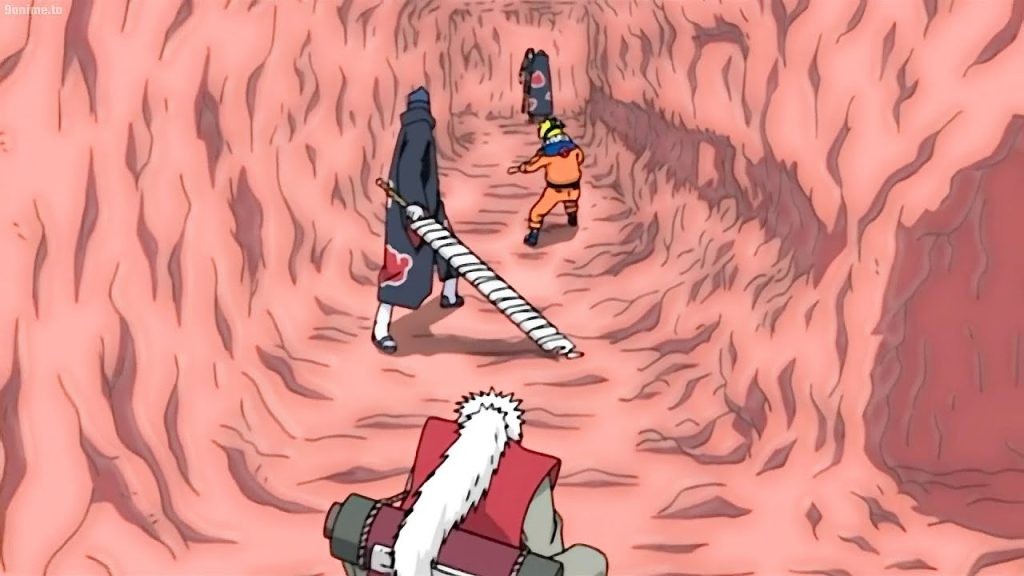 jiraiya and itachi come face to face