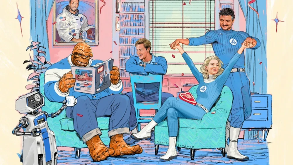 A still from the MCU's The Fantastic Four
