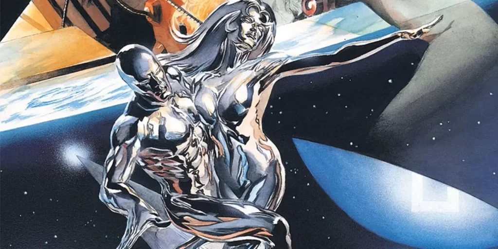 The Keeper of the Great Truth and the Silver Surfer in the comics.The Keeper of the Great Truth and the Silver Surfer in the comics.