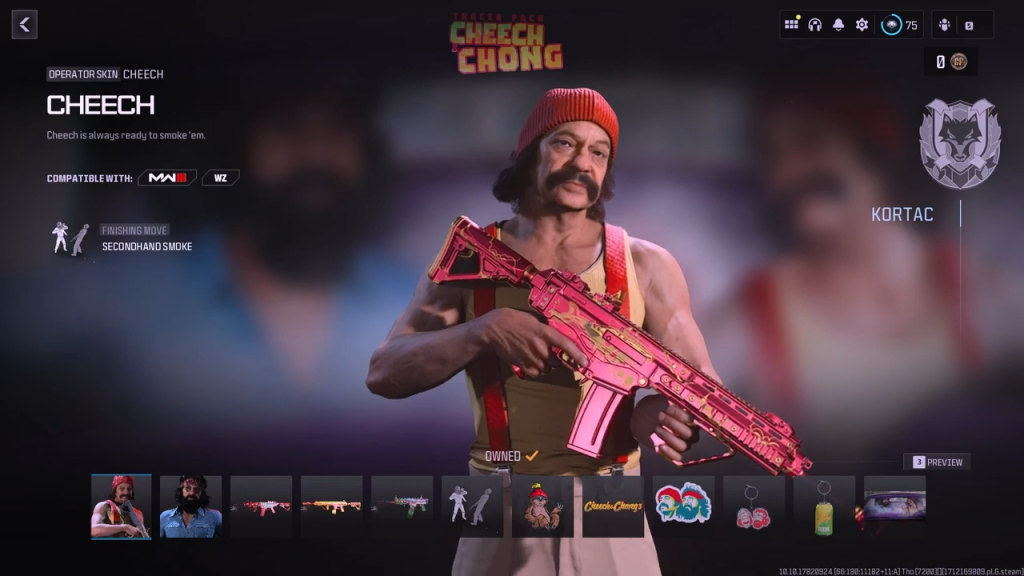 Cheech is coming to CoD.