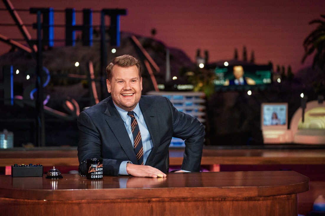 James Corden hosting The Late Late Show with James Corden