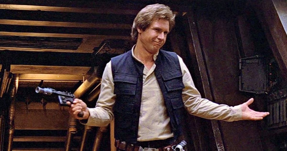 Harrison Ford as Han Solo in Star Wars 