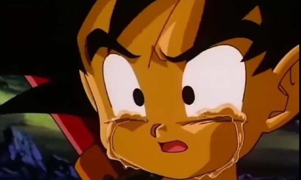 Goku Crying Dragon Ball