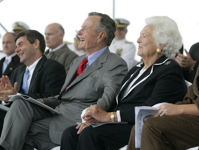 George H.W. Bush and Barbara Bush