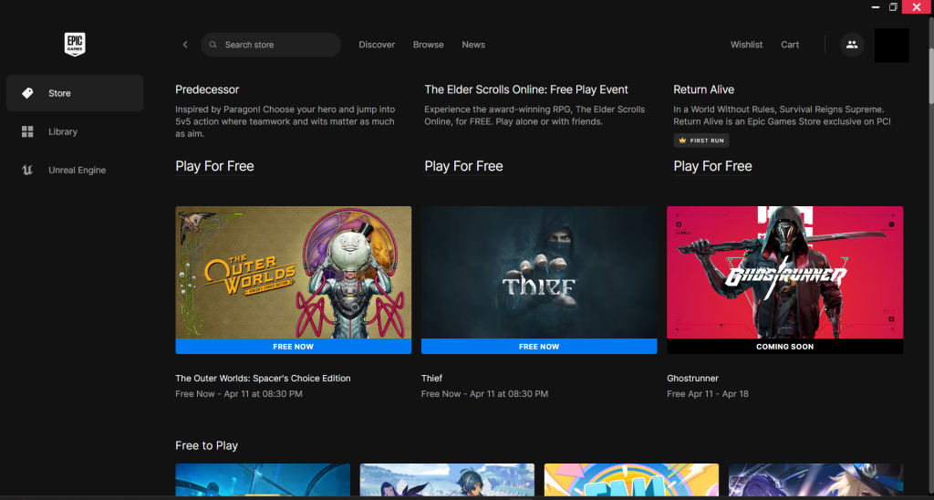 Get your free Epic Games Store titles before they disappear!