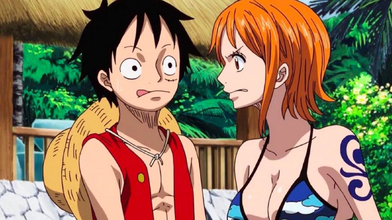 luffy and nami