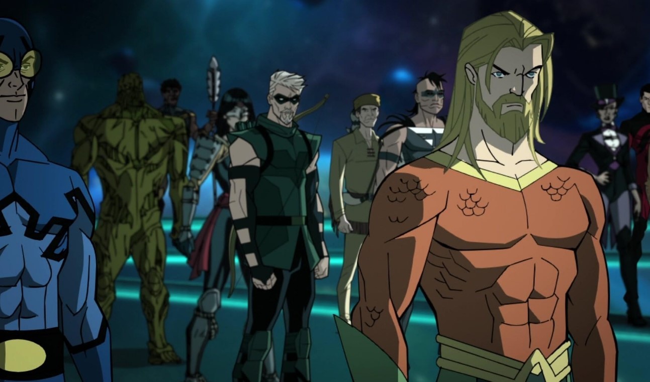 A still from Justice League: Crisis on Infinite Earths- Part One