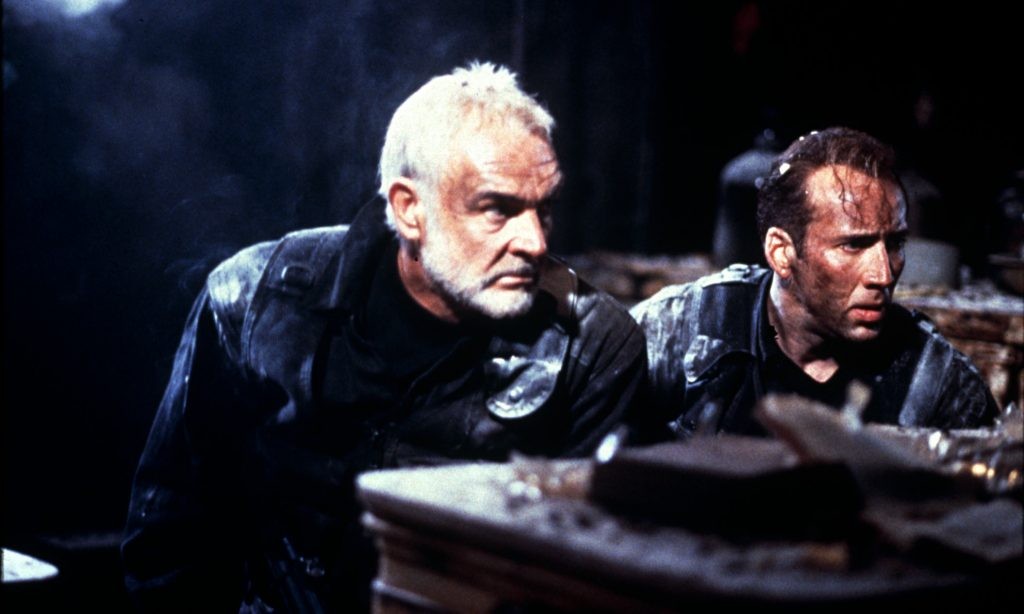 Nicolas Cage appeared alongside Sean Connery in the 1996 film The Rock