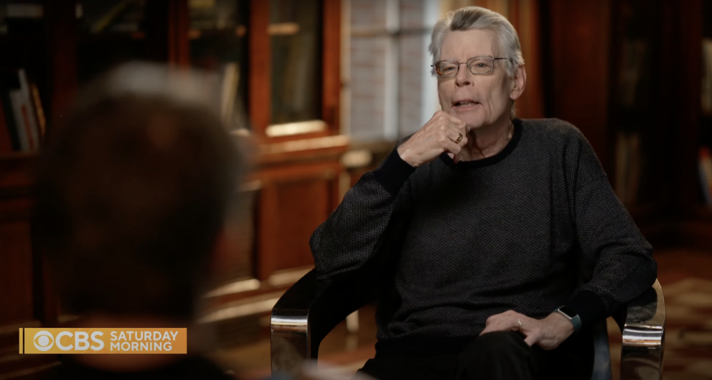 Stephen King in CBS interview