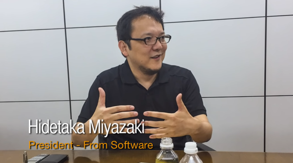 Hidetaka Miyazaki | Image via Game Informer YouTube Channel
