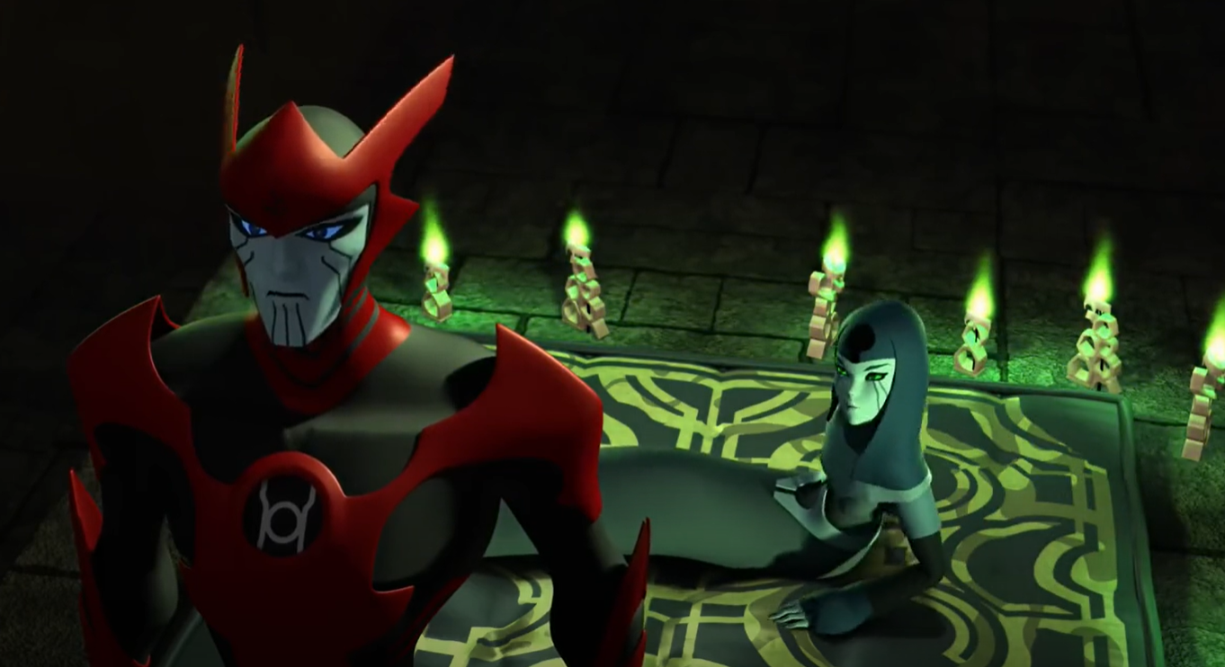 Razer, as he appears on Green Lantern: The Animated Series 