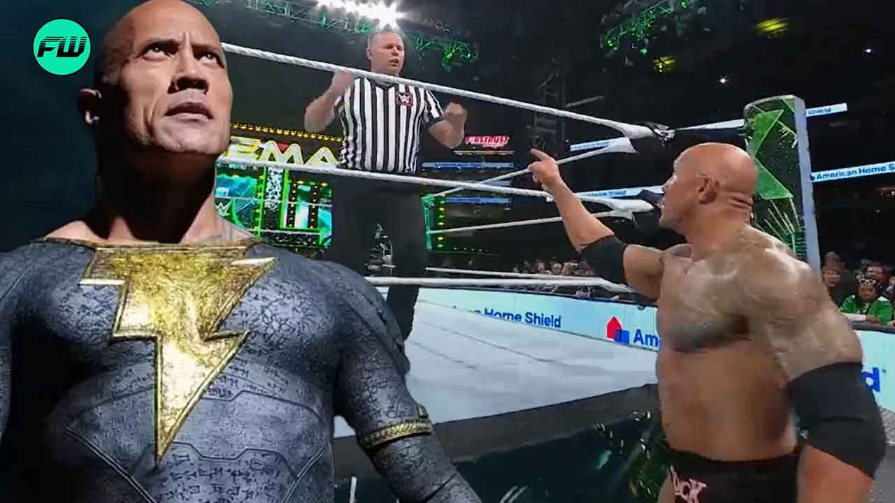 “I don’t f*ck around”: The Rock Abuses His New Power in WWE at WrestleMania 40, Threatens Veteran Referee During the Tag Team Match
