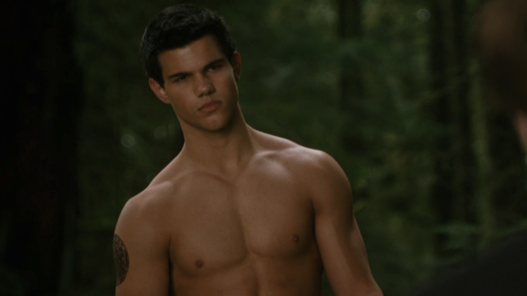Taylor Lautner in a still from Twilight 