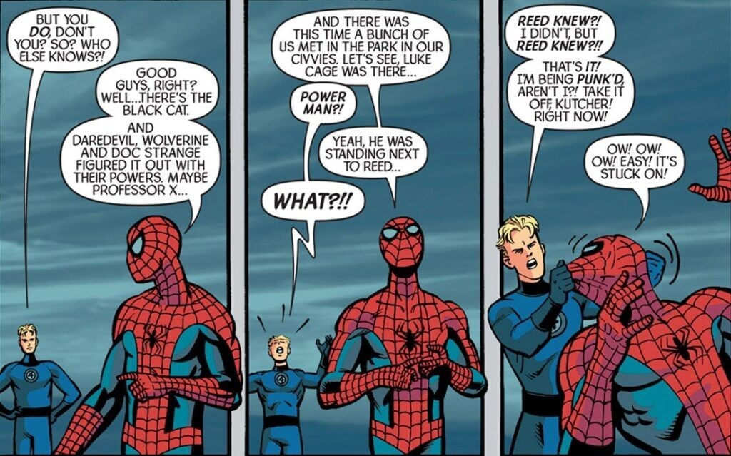 Spider-Man and Human Torch in Marvel Comics