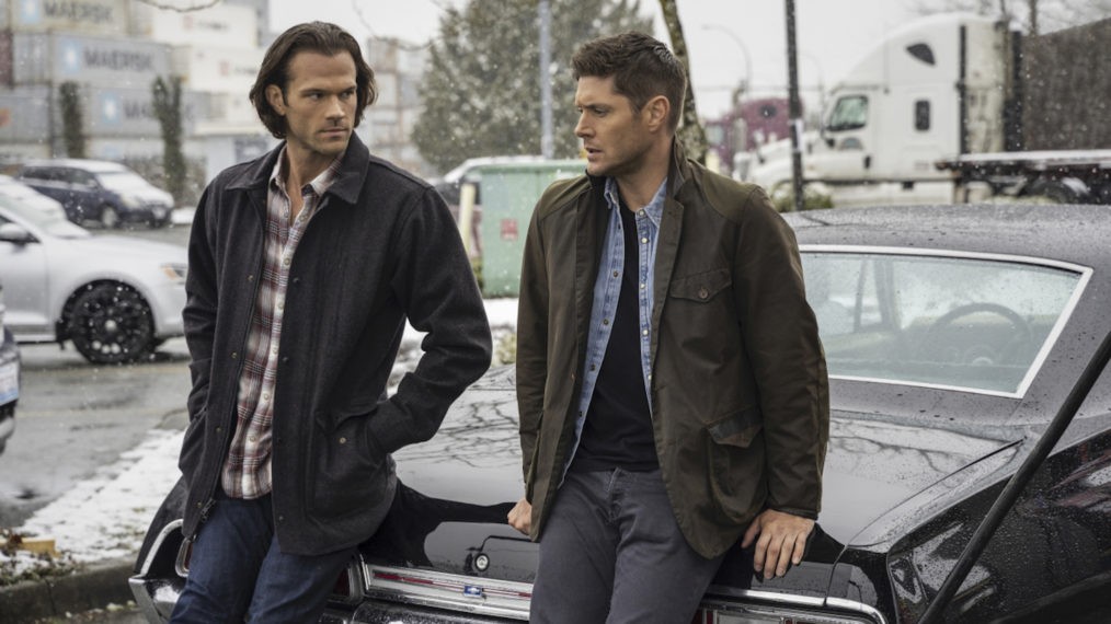 Jared Padalecki and Jensen Ackles in a still from Supernatural | The CW