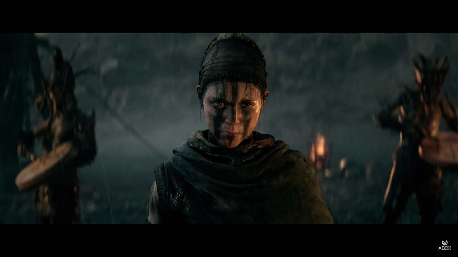 Hellblade 2 goes for a dark and gritty atmosphere.