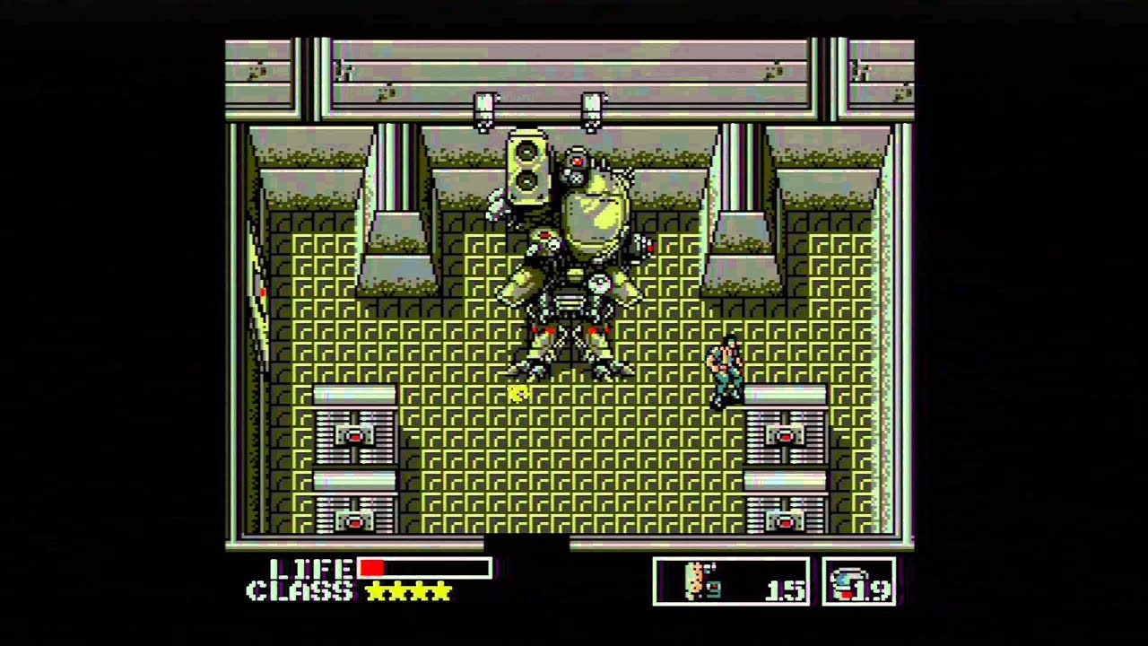 Metal Gear 1987 gameplay