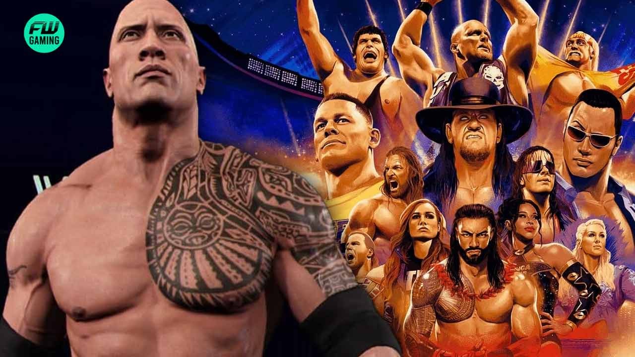 Wrestlemania 40’s Best Villain Dwayne Johnson’s Character Model Gets WWE 2K24 Update and it’s Far More Befitting of His Iconic Status Now