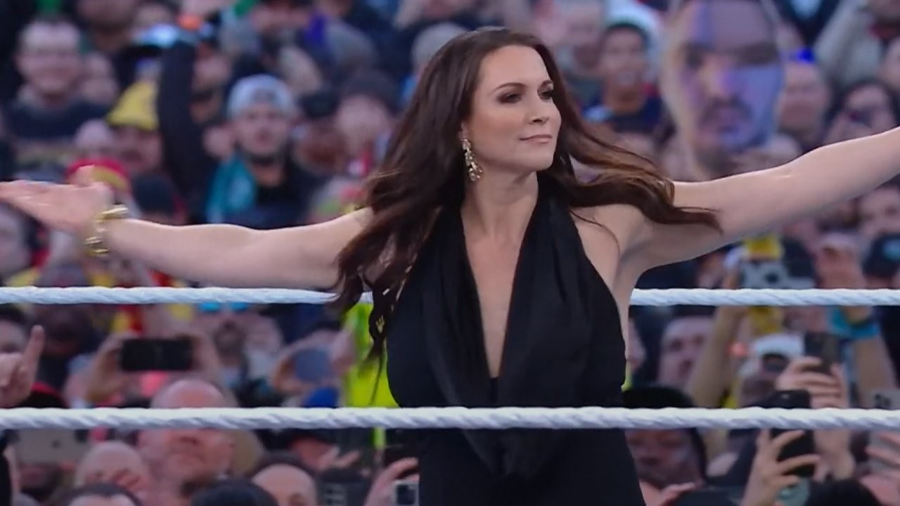 Stephanie McMahon made a surprise return to WrestleMania 40 on night two of the event