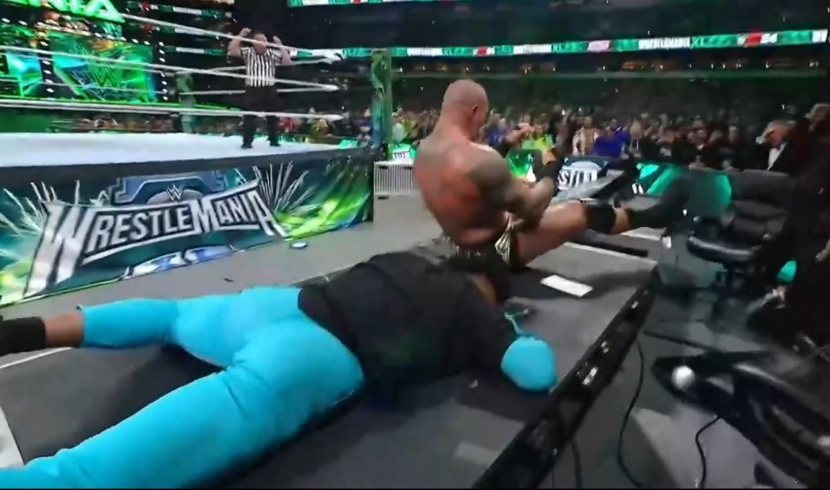IShowSpeed got RKO from Randy Orton at WrestleMania 40 | Image Credit: WWE