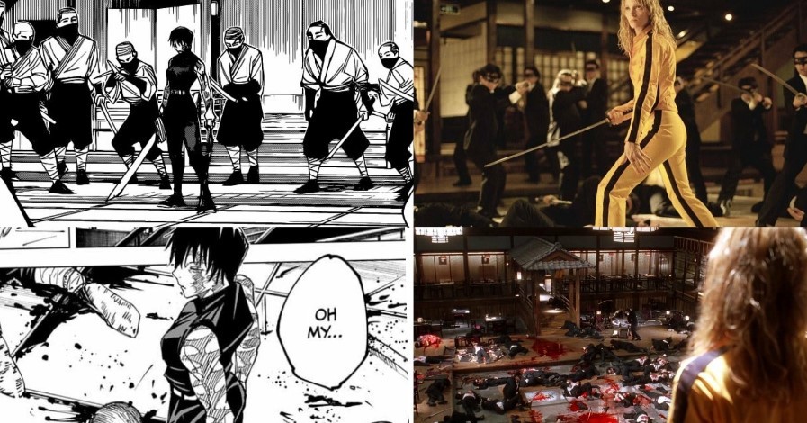 Kill Bill reference in the manga