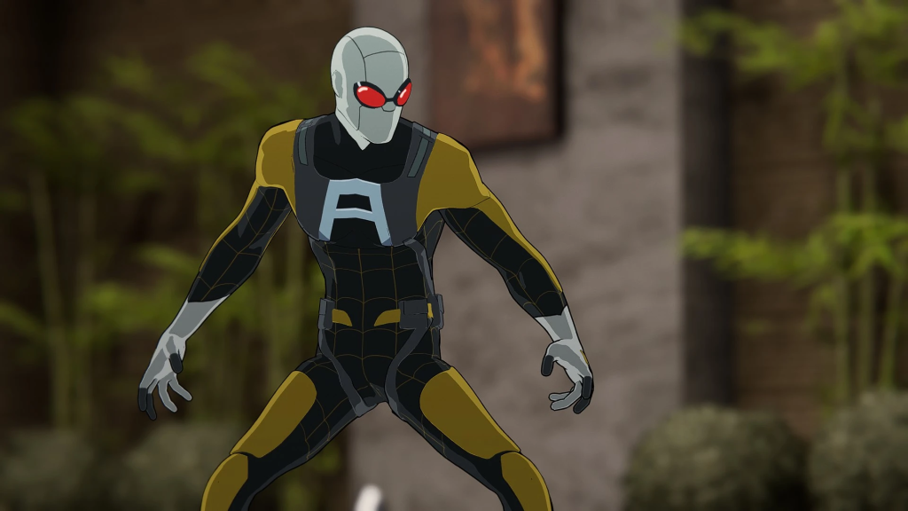 Swing into action as Agent Spider from Invincible!