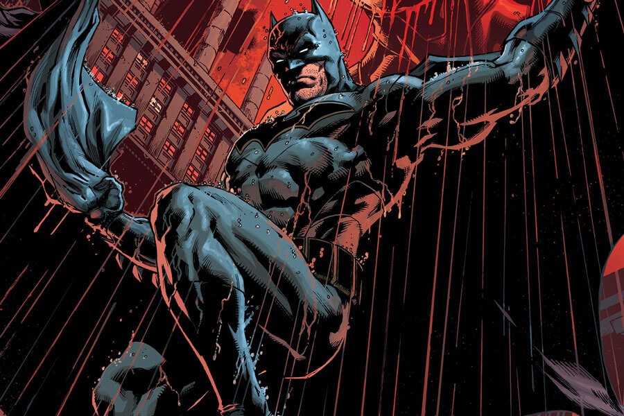 Batman in the comics.