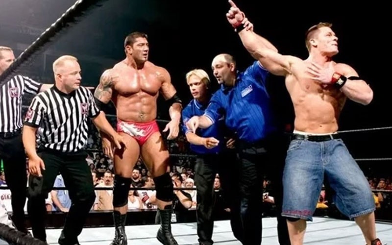 John Cena and Batista 