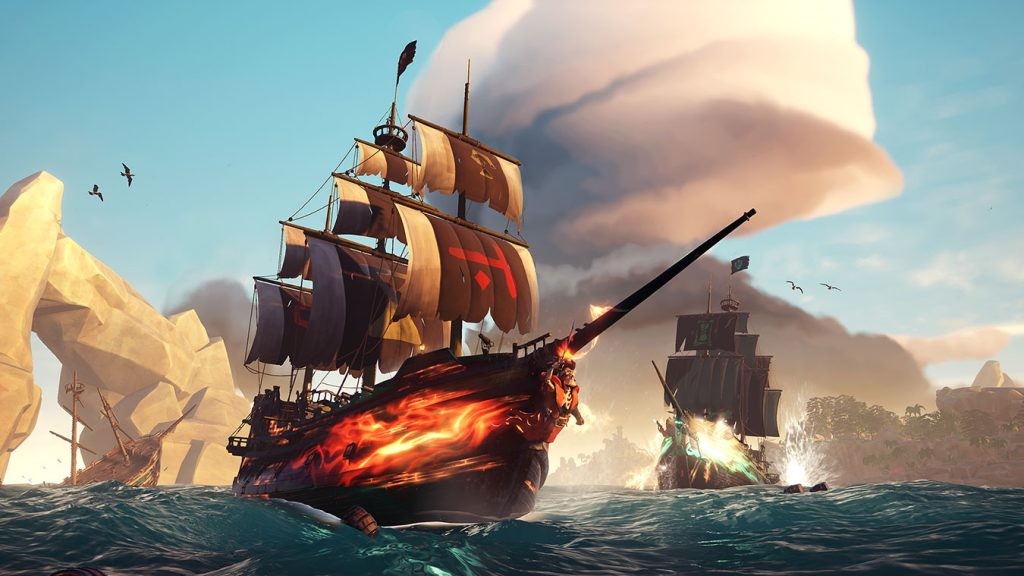 Microsoft is open to sharing Sea of Thieves but gets nothing in return from Sony.